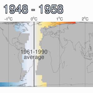 Preview thumbnail for Global warming data from r/dataisbeautiful image