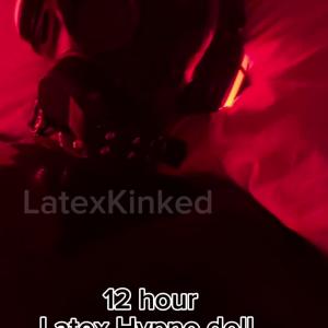 Preview thumbnail for Heavy rubber bondage sub in millenium MSA gasmask is forced to listen to hypno while being teased and fucked by femdom wife image