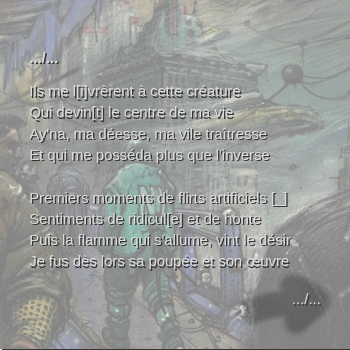 Image for La Réplicante (Chant I) - Poème érotique cyberpunk  (commentaires bienvenus)