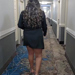 Preview thumbnail for Filming the wife at the hotel on her way to meet 2 BBCs while I watch image