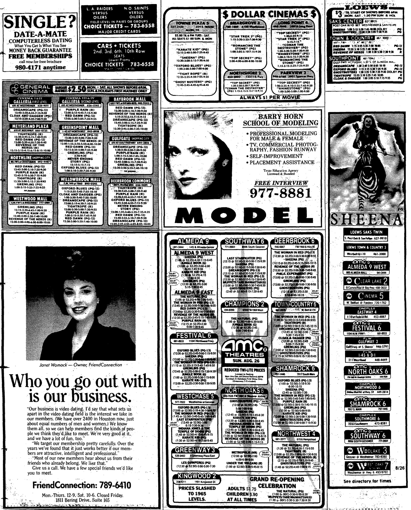 Image for With all the talk about the old movie theaters I decided to look up the movie listings for 40 years ago today.