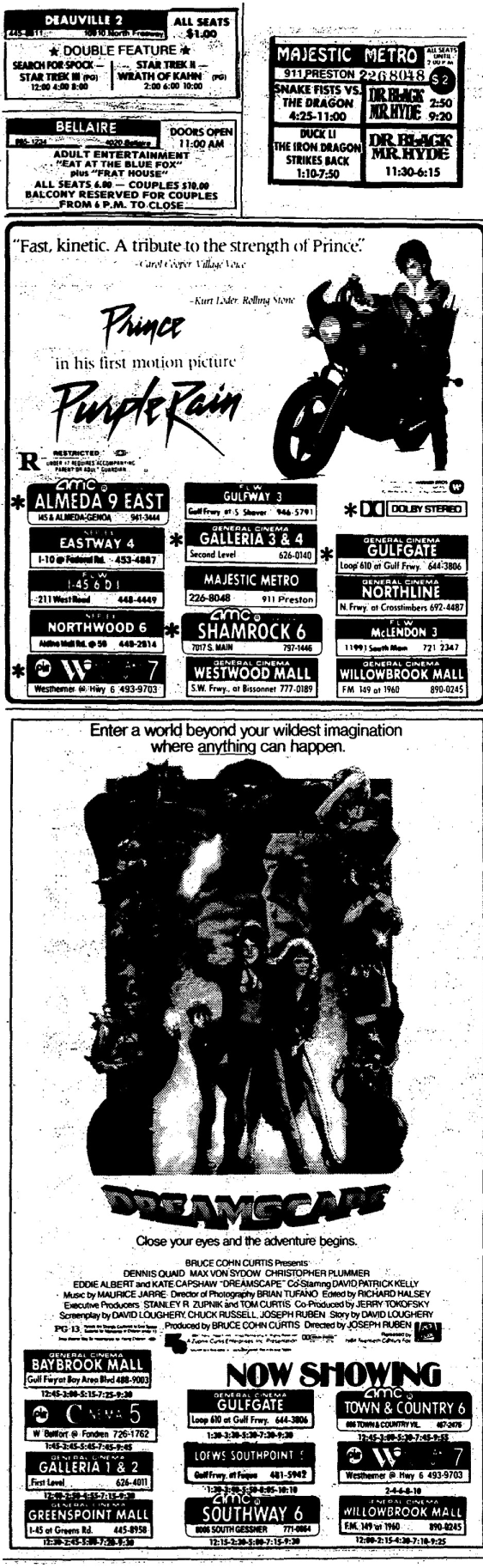 Image for With all the talk about the old movie theaters I decided to look up the movie listings for 40 years ago today.