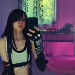 Preview thumbnail for Enjoying the view? I hope you like my Tifa image