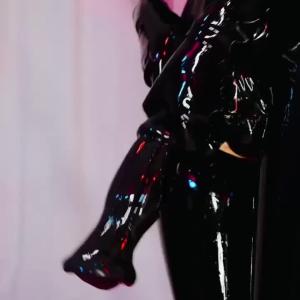 Preview thumbnail for Black Anubis and latex combination! Very eye-catching black image