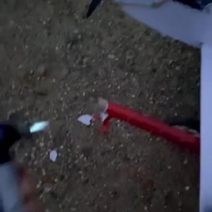 Preview thumbnail for Man attached fireworks to an RC plane to look like missiles when it explodes mid-air