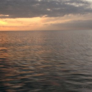 Preview thumbnail for Beautiful evening off the St. Petersburg, FL coast looking West across the Gulf of Mexico #gulf #florida image